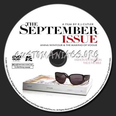 The September Issue dvd label