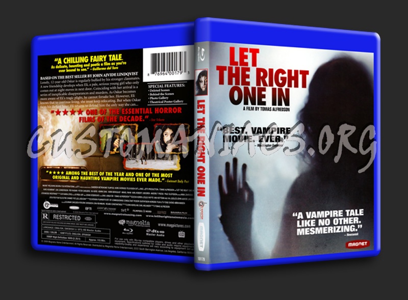 Let The Right One In blu-ray cover