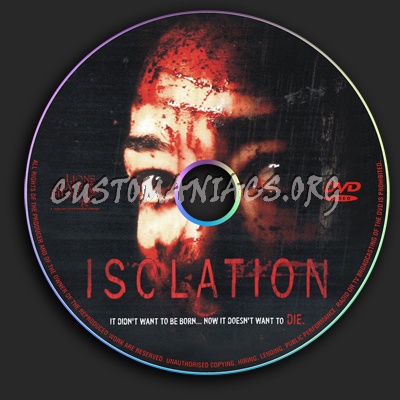 Isolation dvd label