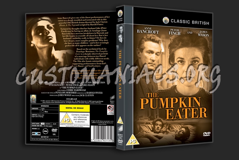 The Pumpkin Eater dvd cover