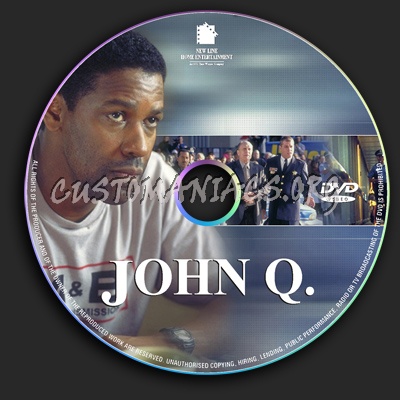 John Q dvd label