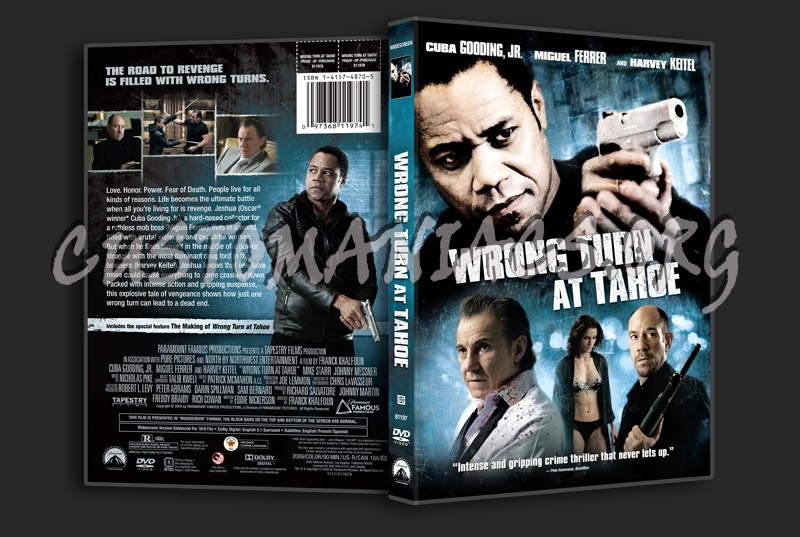 Wrong Turn at Tahoe dvd cover