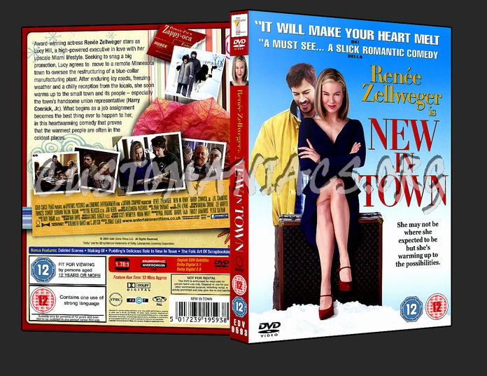 New in Town dvd cover
