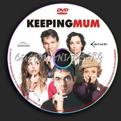 Keeping Mum dvd label