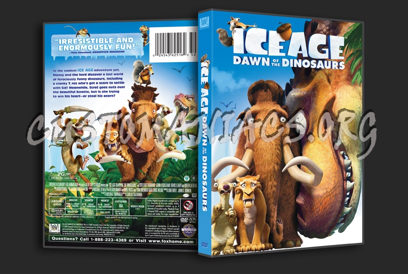 Ice Age: Dawn of the Dinosaurs dvd cover