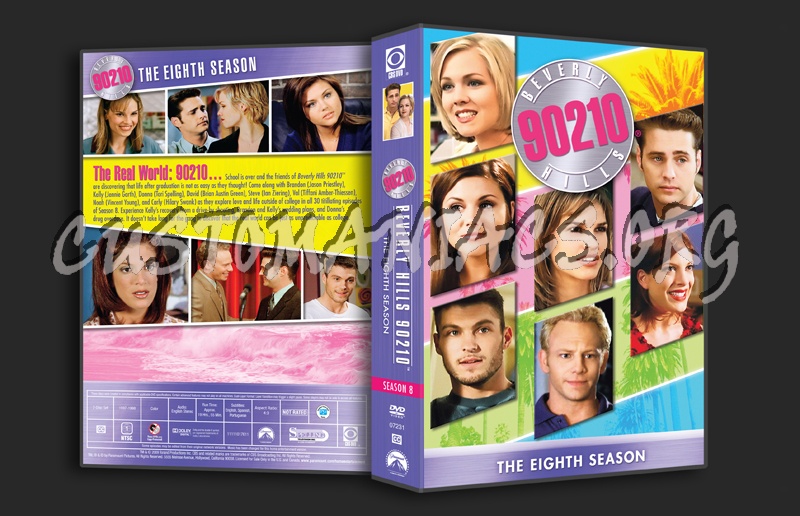 Beverly Hills 90210 Season 8 dvd cover