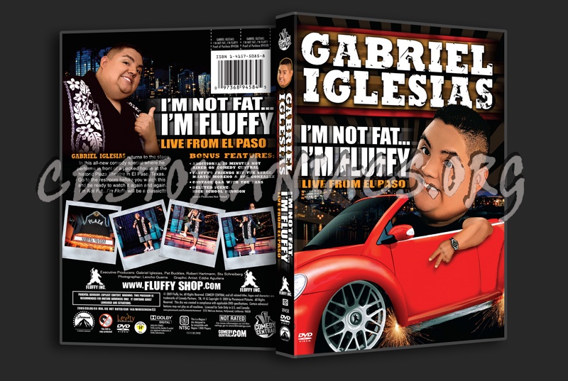 Gabriel Iglesias I'm Not Fat I'm Fluffy dvd cover