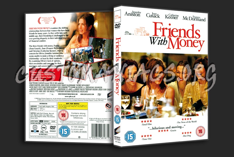 Friends With Money dvd cover