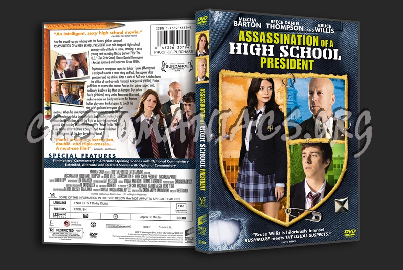 Assassination of a High School President dvd cover