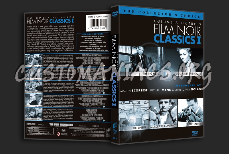 Film Noir Classics 1 dvd cover