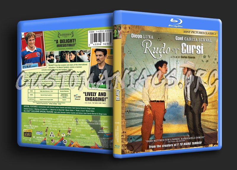 Rudo Y Cursi blu-ray cover