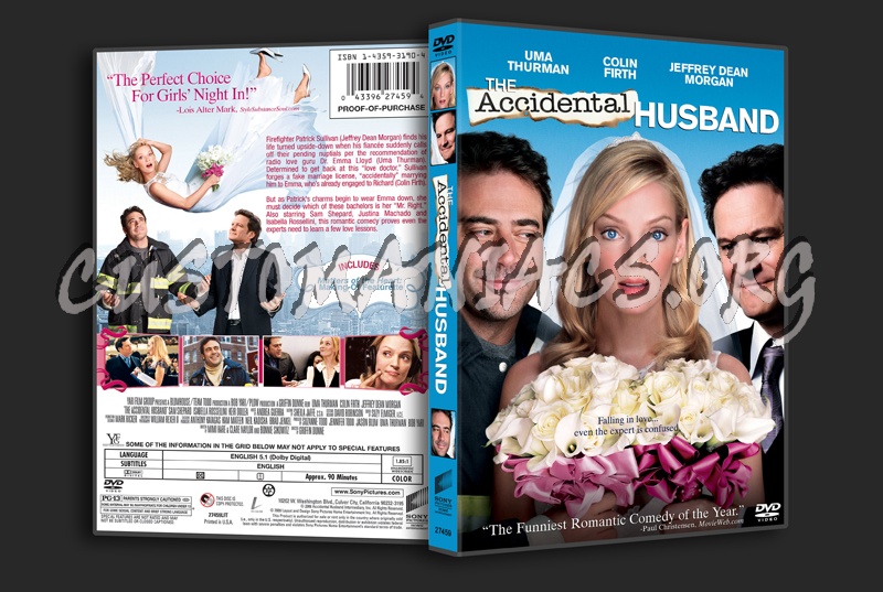 The Accidental Husband dvd cover