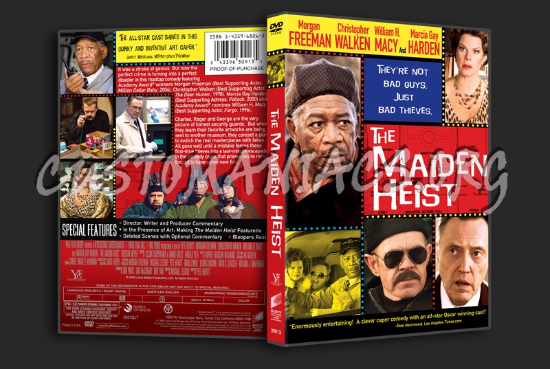 The Maiden Heist dvd cover