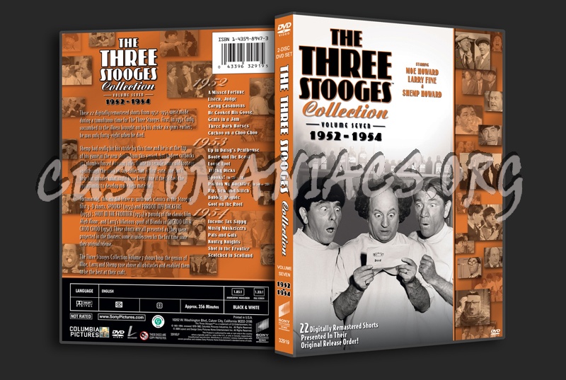 The Three Stooges Collection Volume 7 dvd cover