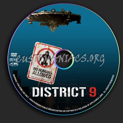 District 9 dvd label
