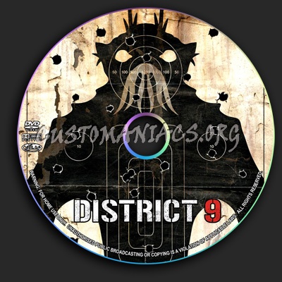 District 9 dvd label