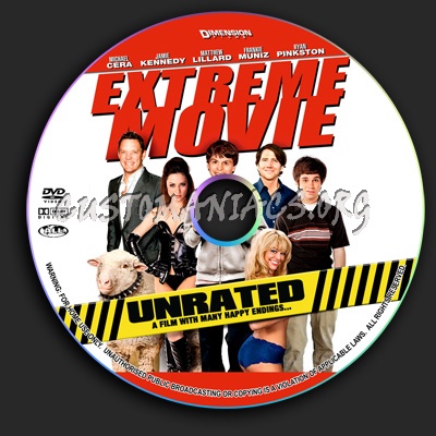 Extreme Movie dvd label