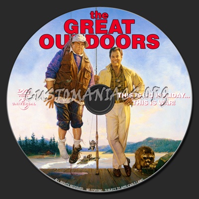 The Great Outdoors dvd label