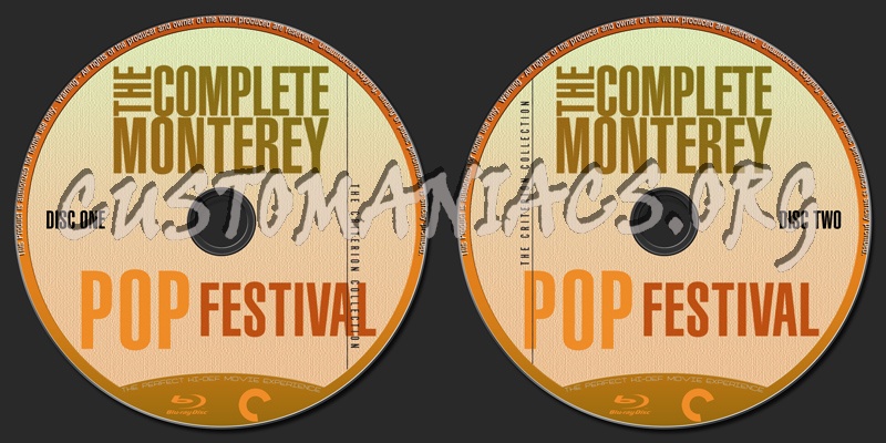 The Complete Monterey Pop Festival blu-ray label