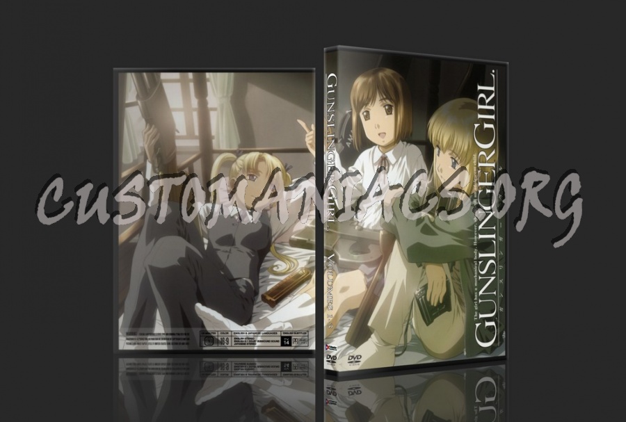Gunslinger Girl Volume 1 - 3 dvd cover