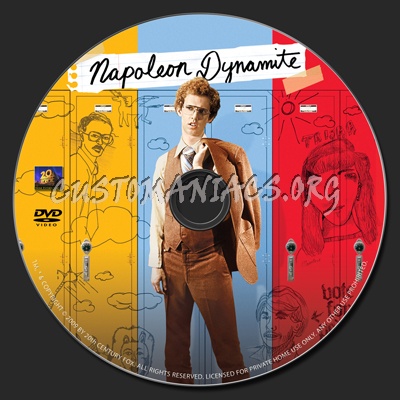 Napoleon Dynamite dvd label