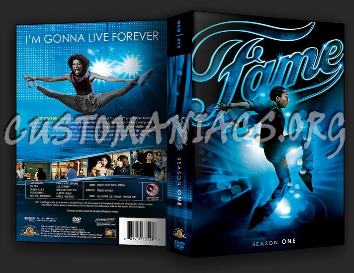 Fame Seasons 1 & 2 dvd cover