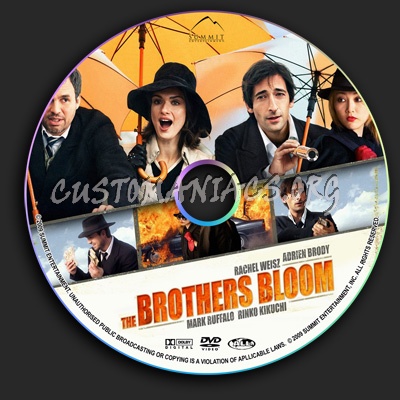 The Brothers Bloom dvd label