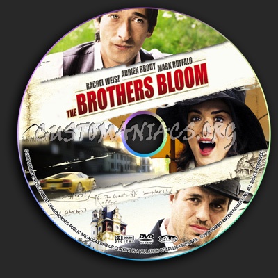 The Brothers Bloom dvd label
