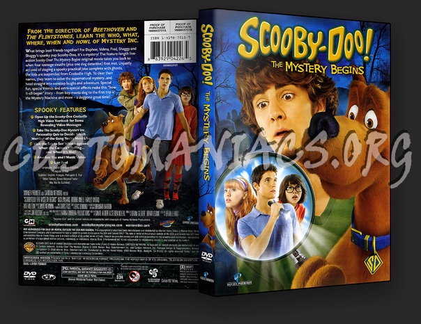 Scooby-Doo! The Mystery Begins dvd cover