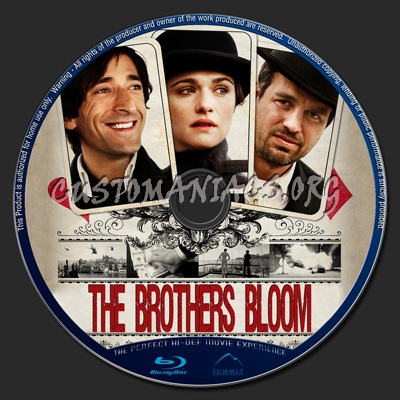 The Brothers Bloom blu-ray label