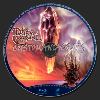 The Dark Crystal blu-ray label