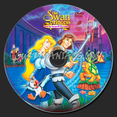 Swan Princess Secret Castle dvd label