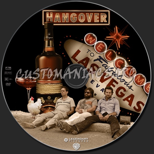 The Hangover dvd label