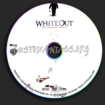 Whiteout dvd label