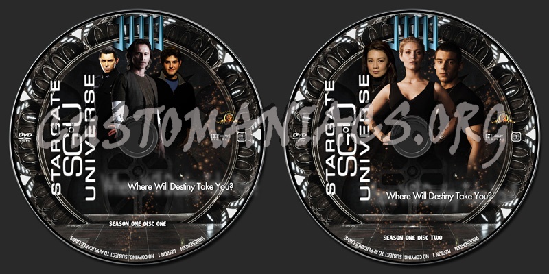 Stargate Universe dvd label