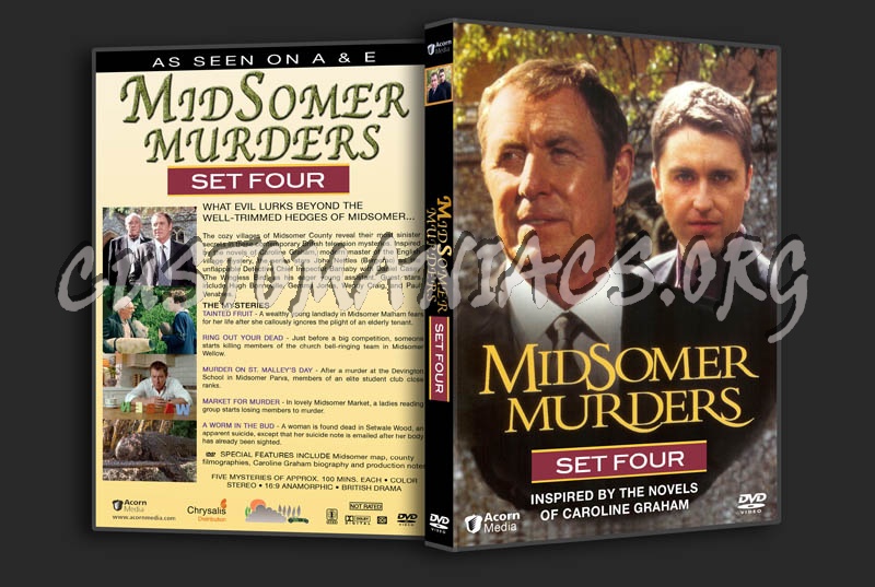 Midsomer Murders Sets 1-14 dvd cover