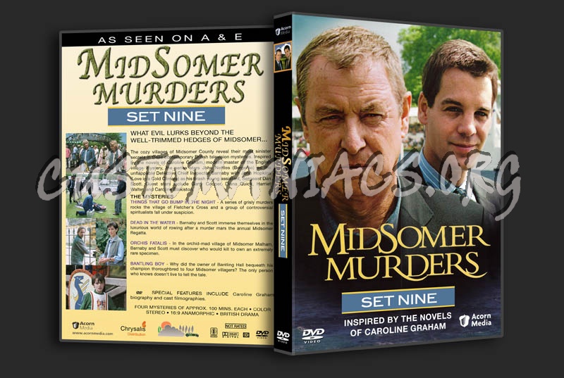 Midsomer Murders Sets 1-14 dvd cover