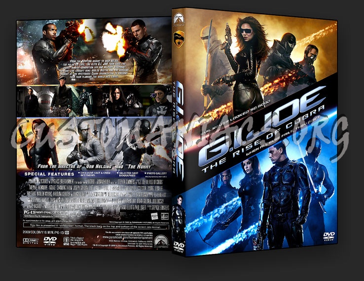 G.I. Joe The Rise of Cobra dvd cover