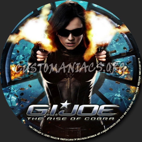 G.I. Joe: Rise Of Cobra dvd label
