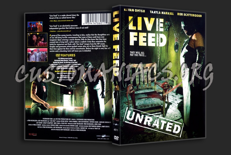 Live Feed dvd cover