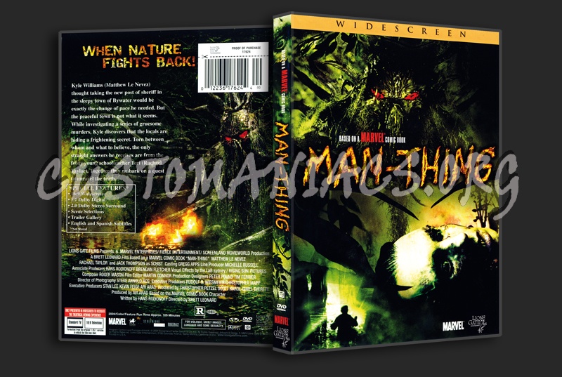Man-Thing dvd cover