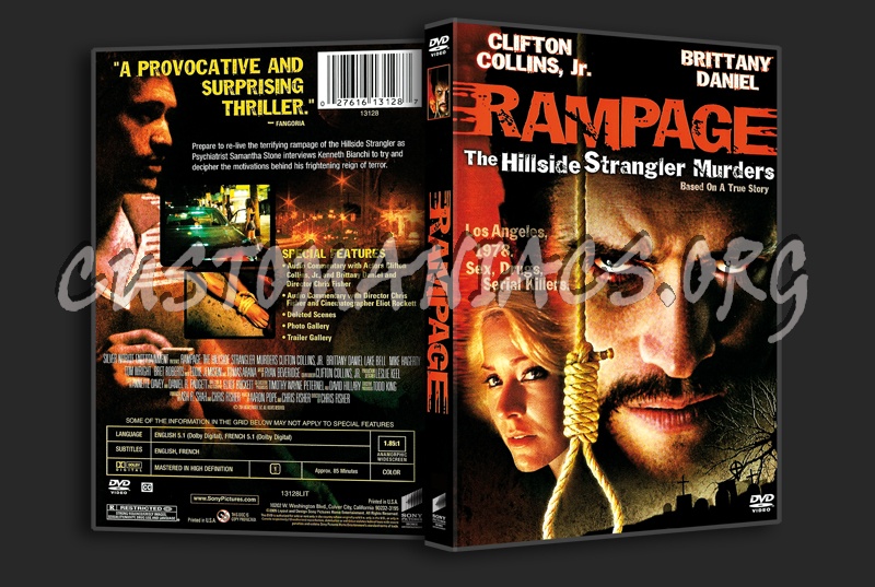 Rampage The Hillside Strangler Murders dvd cover