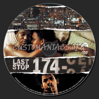 Last Stop 174 dvd label