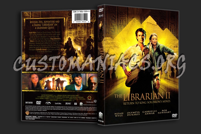 The Librarian II, King Solomon's Mines dvd cover