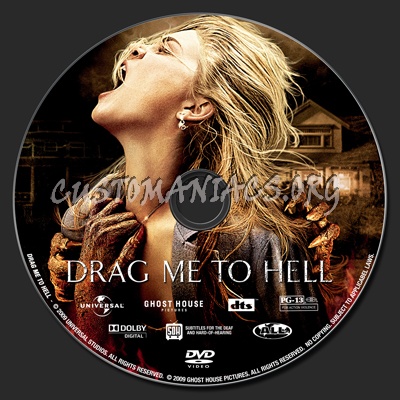 Drag Me To Hell dvd label