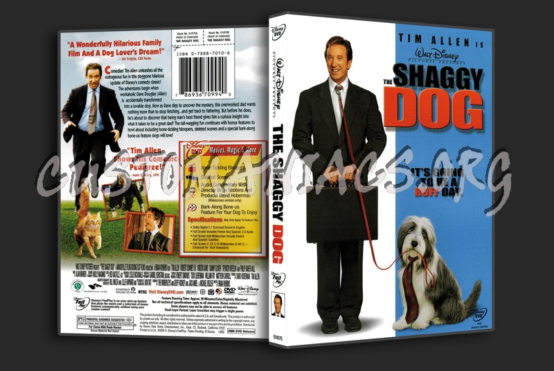 the Shaggy Dog dvd cover