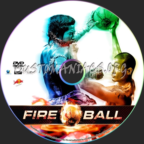 Fireball dvd label