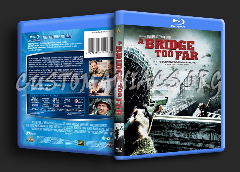 A Bridge Too Far blu-ray cover
