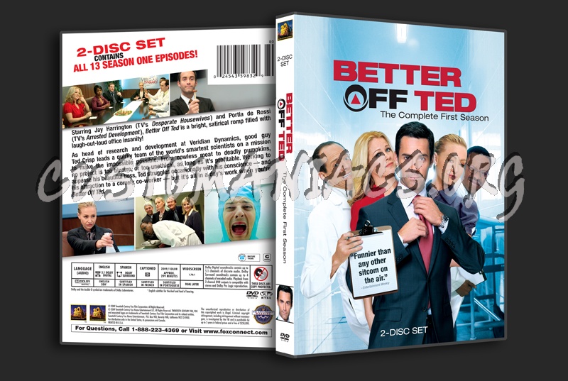 Better Off Ted Season 1 dvd cover