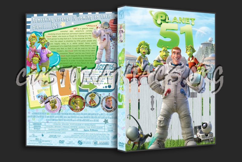 Planet 51 dvd cover